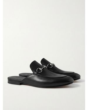 Gucci Mule With Horsebit - Black