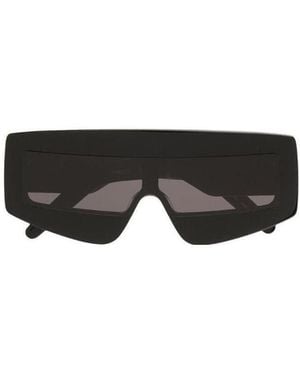 Rick Owens Phleg Shield Sunglasses - Black
