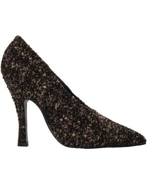 Magda Butrym Pointed-Toe Cone Heel Court Shoes - Black