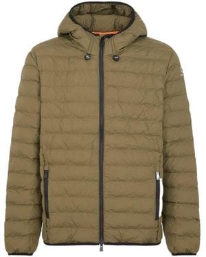 Sun 68 Quilted Jacket - Green
