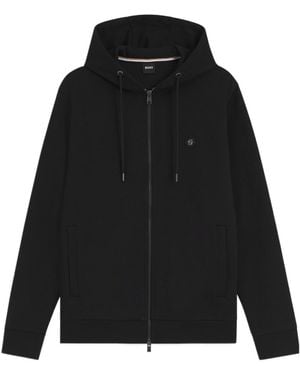 BOSS Zip Hoodie - Black
