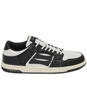Amiri Skel Lace-Up Trainers - Black
