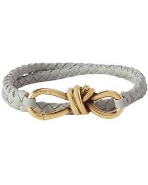 Bottega Veneta Weave A Belt - White