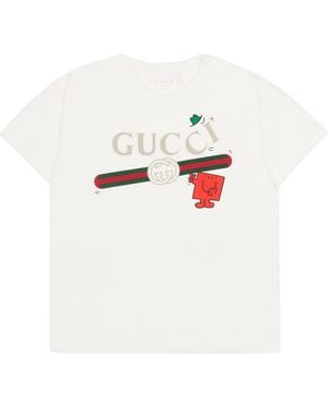 Gucci Round-Neck T-Shirt - White