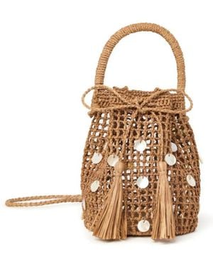 Alanui Precious Moments Satchel Bag - Brown