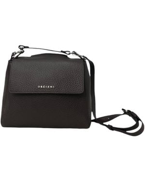 Orciani Sveva Soft Small Handbag - Black