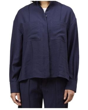 Dondup Long-Sleeved Shirt - Blue