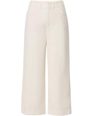Rag & Bone Casual Trousers With Belt Loops - White