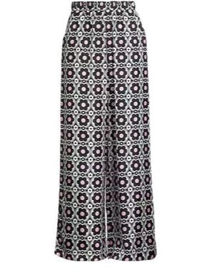 MAX&Co. Floral Pants - White