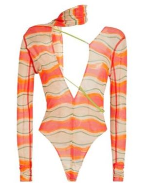 Jacquemus Bodysuits - Orange