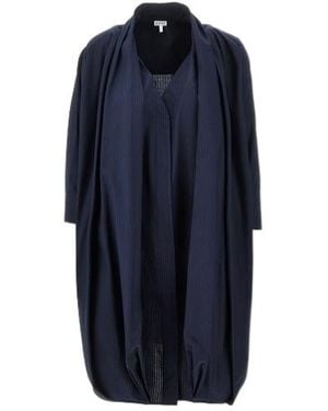 Loewe Draped Dress - Blue