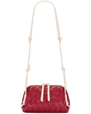 Bottega Veneta Concert Shoulder Bag - Red