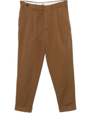 PT01 Cuffed Pants - Brown