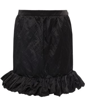 Chloé Ruffled Mini Skirt - Black