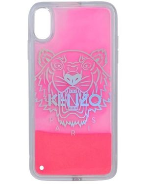 KENZO Iphone Xs Max Tiger Case - Pink