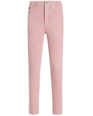 Dolce & Gabbana High Waist Skinny Jeans - Pink