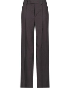 Nili Lotan Tailored Straight-Leg Trousers - Grey