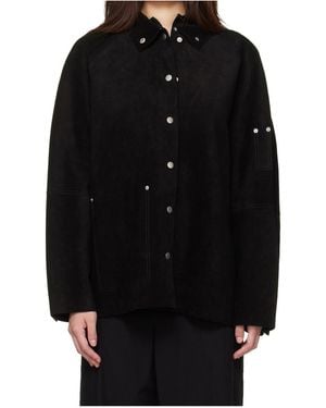 Studio Nicholson Long-Sleeved Casual Jacket - Black