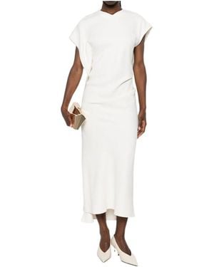 Victoria Beckham Sleeveless Dress - White