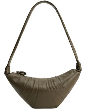 Lemaire Medium Croissant Bag - Metallic