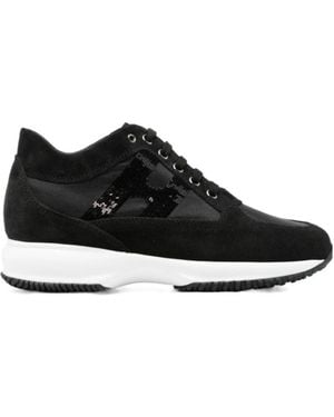 Hogan Interactive Low-Top Sneakers - Black