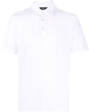 Herno Logo Polo Shirt - White