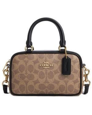 COACH Satchel Crossbody Bag - Brown