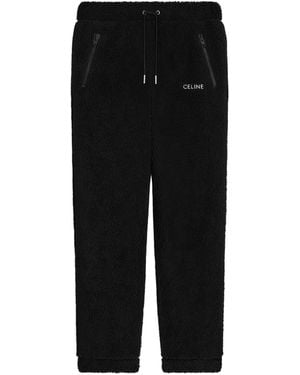 Celine Loose Track Pants - Black