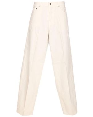 Haikure Belt Loop Jeans - White