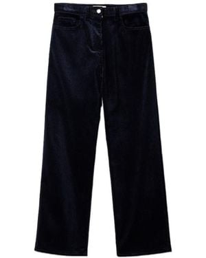 Miu Miu Corduroy Trousers - Blue