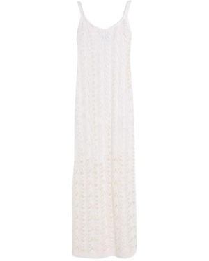 Brunello Cucinelli Suspender Dress - White