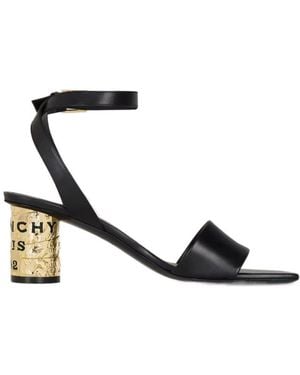 Givenchy Tape-Heel Ankle-Strap Sandals - Black