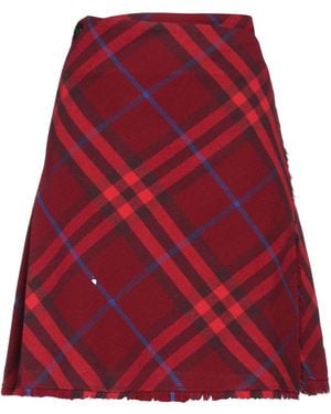Burberry Mini Skirt - Red