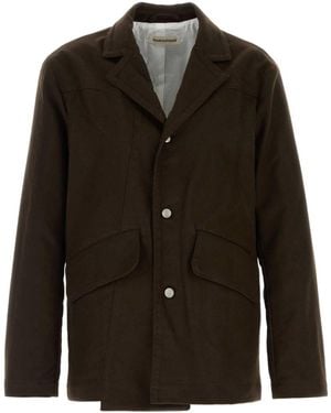 NAMACHEKO Tailored Button-Up Jacket - Black