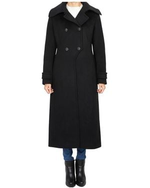 Mackage Double-Breasted Coat - Black