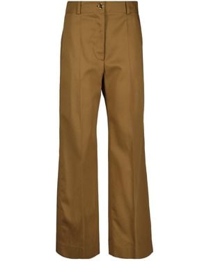 Patou Straight-Leg Casual Pants - Natural