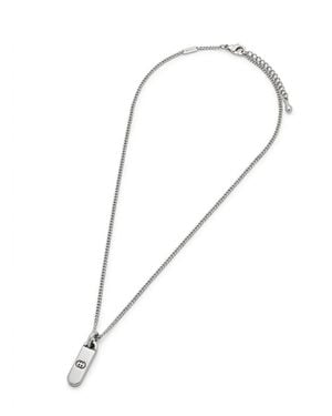 Gucci Interlocking Pendant Necklace - Multicolor