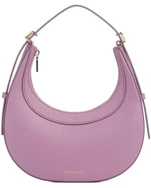 Coccinelle Mini Whisper Shoulder Bag - Purple