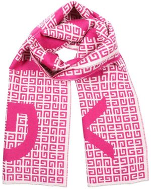 Givenchy Logo Scarf - Pink