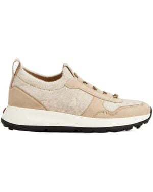 Tod's Lace-Up Trainers - Natural