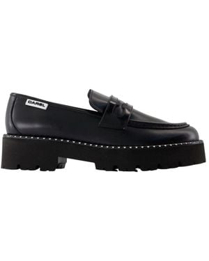 CAREL PARIS Marion Slip-On Loafers - Black
