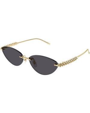 Cartier Cat-Eye Frame Sunglasses - White