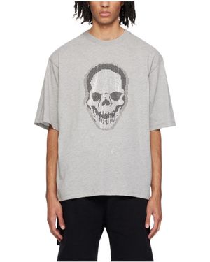 OTTOLINGER Rhinestone-Embellished T-Shirt - Gray