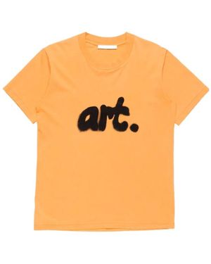Acne Studios T-Shirt Graphique - Orange