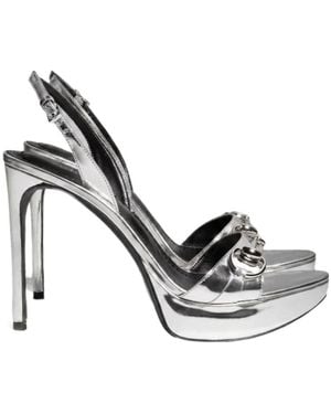 Gucci Donna Platform Sandal - Metallic