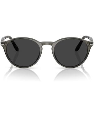Persol Oval Frame Sunglasses - Grey