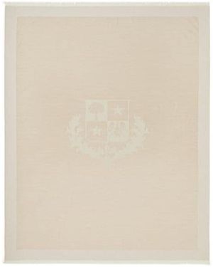 Loro Piana Crest Plaid - White