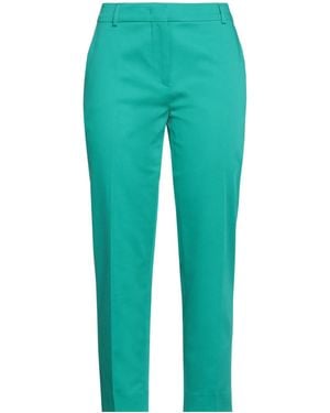 Max Mara Plain Colour Casual Trousers - Green