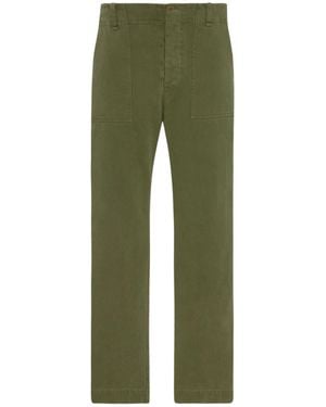 The Row Belt Loops Slacks - Green