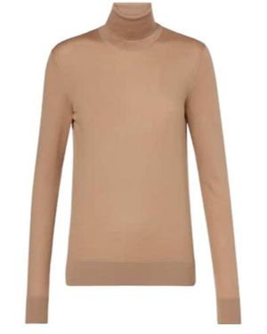 Ralph Lauren Cashmere Turtleneck Jumper - Natural